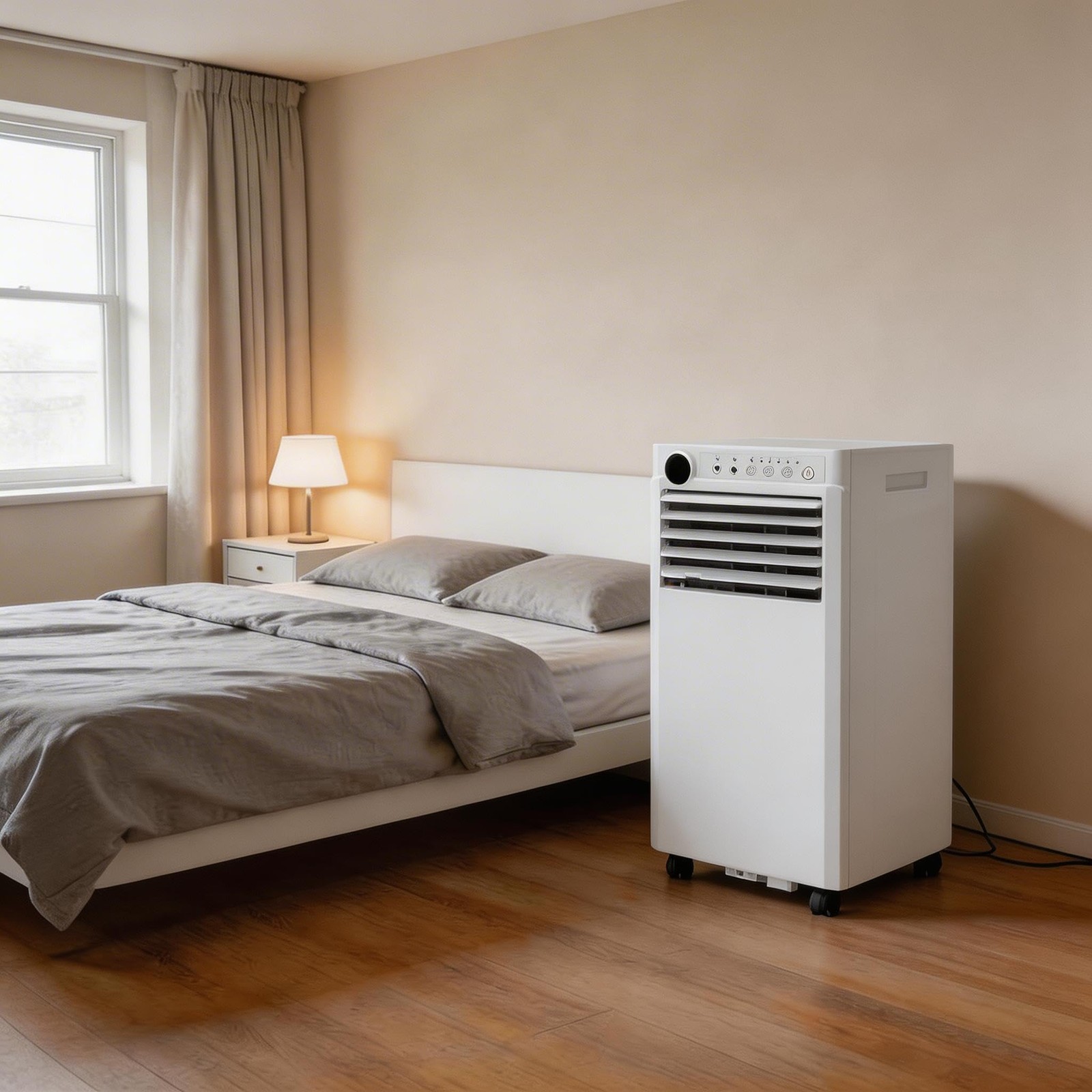 Garvee Portable Air Conditioner 10000 BTU 5-in-1 Portable AC Unit 450 Sq ft LED