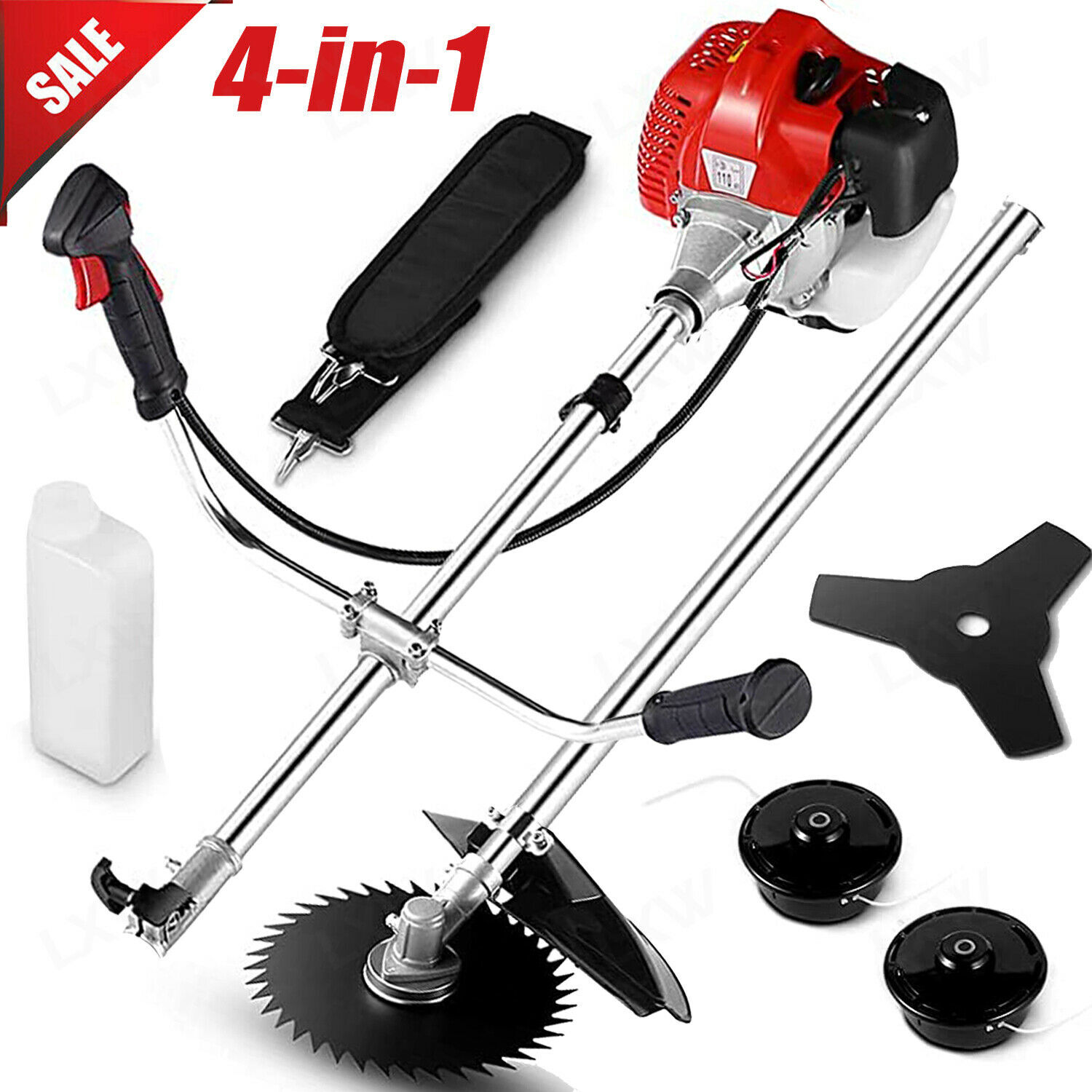 42.7CC/58CC Straight Shaft Gas String Trimmer Gas Powered Weedeater Brush Cutter