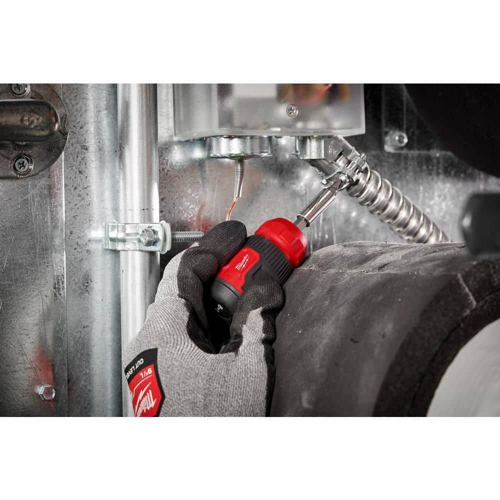 Milwaukee 14-in-1 Ratcheting Multi-Bit Screwdriver and 8-in-1 Compact (2-Pack)