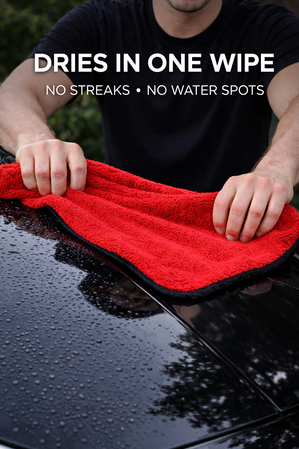 Drying Towel 18×24 Microfiber Ultra-Absorbent,Streak-free Twisted Terry 2 Pack