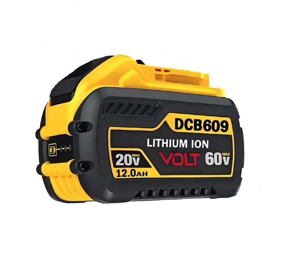 2PCS 12.0AH DCB609-2 20V/60V MAX FLEXVOLT Lithium Ion Battery For DEWALT DCB612