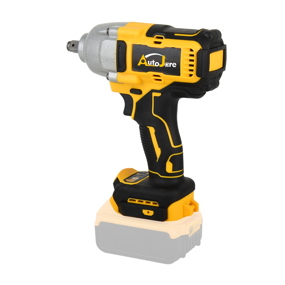 Cordless Impact Wrench For Dewalt 20V Battery, 1/2 Inch Brushless High Torque