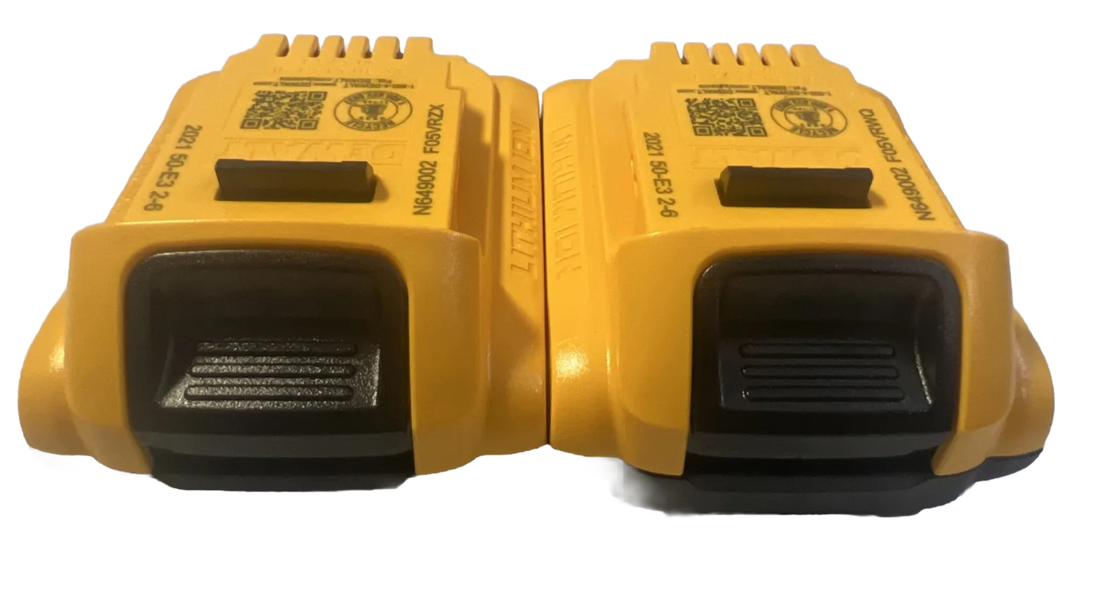 (2) NEW Genuine DEWALT DCB203 20V Volt MAX 2.0AH Li-Ion Battery Packs DCB203-2