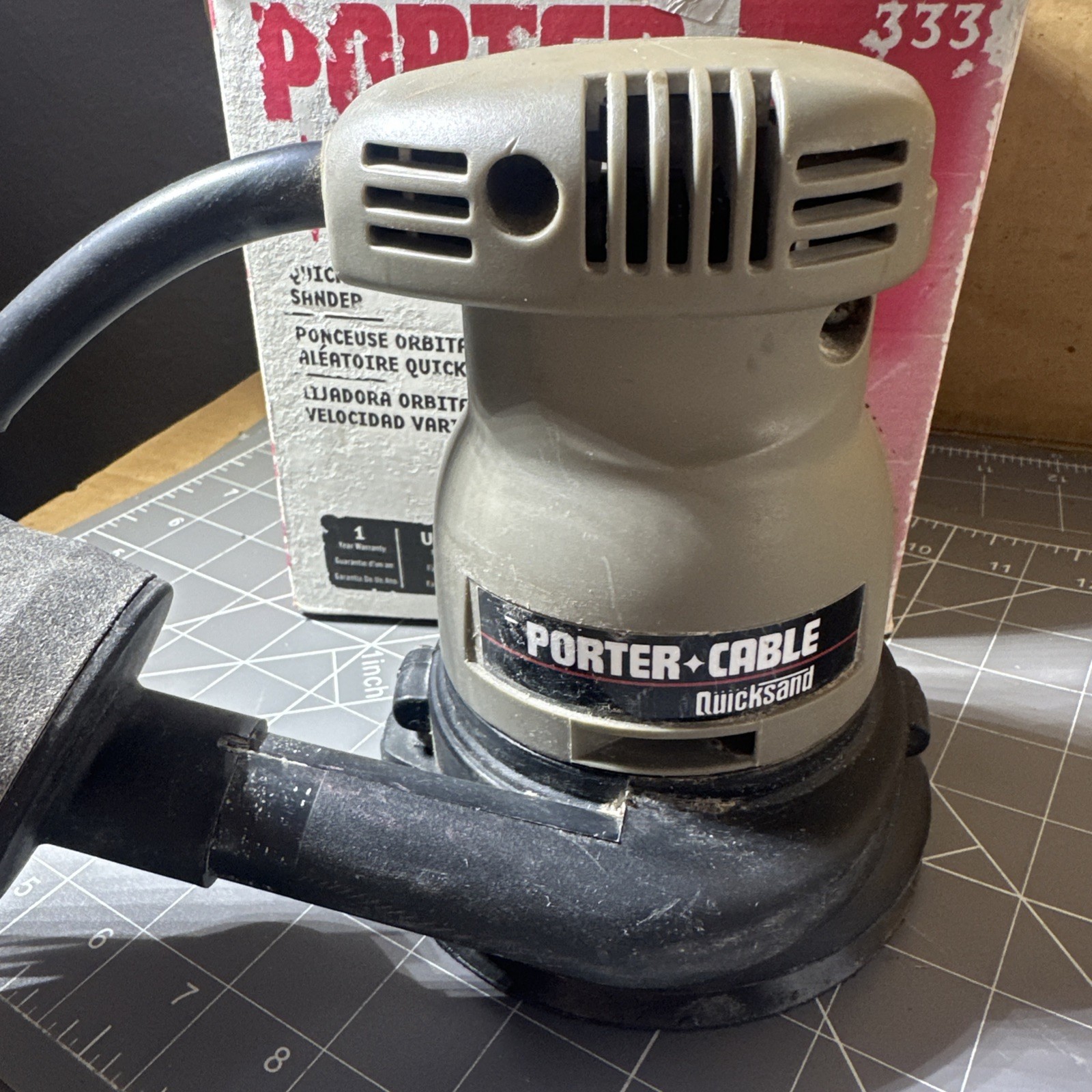 Porter Cable 5″ Random Orbit Sander Model 333 Made In USA