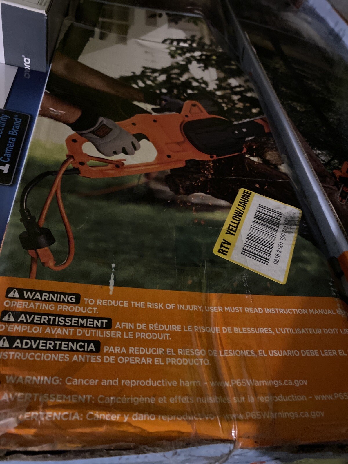 BLACK+DECKER Chainsaw/ Pole Saw + Hedge Trimmer + Trimmer (All Is Electric)