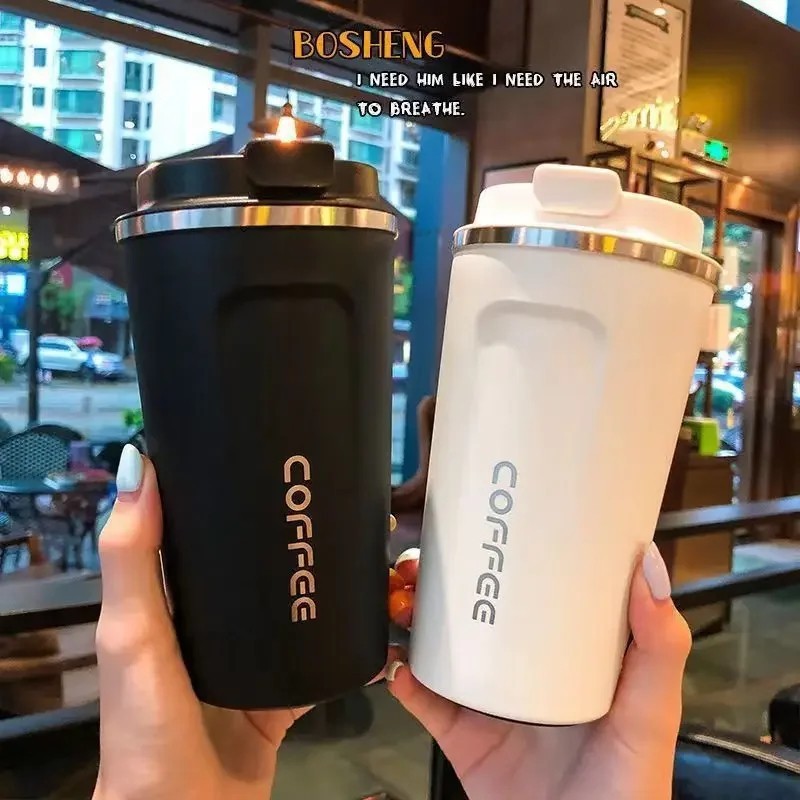 380/510ML Stainless Steel Travel Mug Thermos Cup Vacuum Flask Coffee Tea
