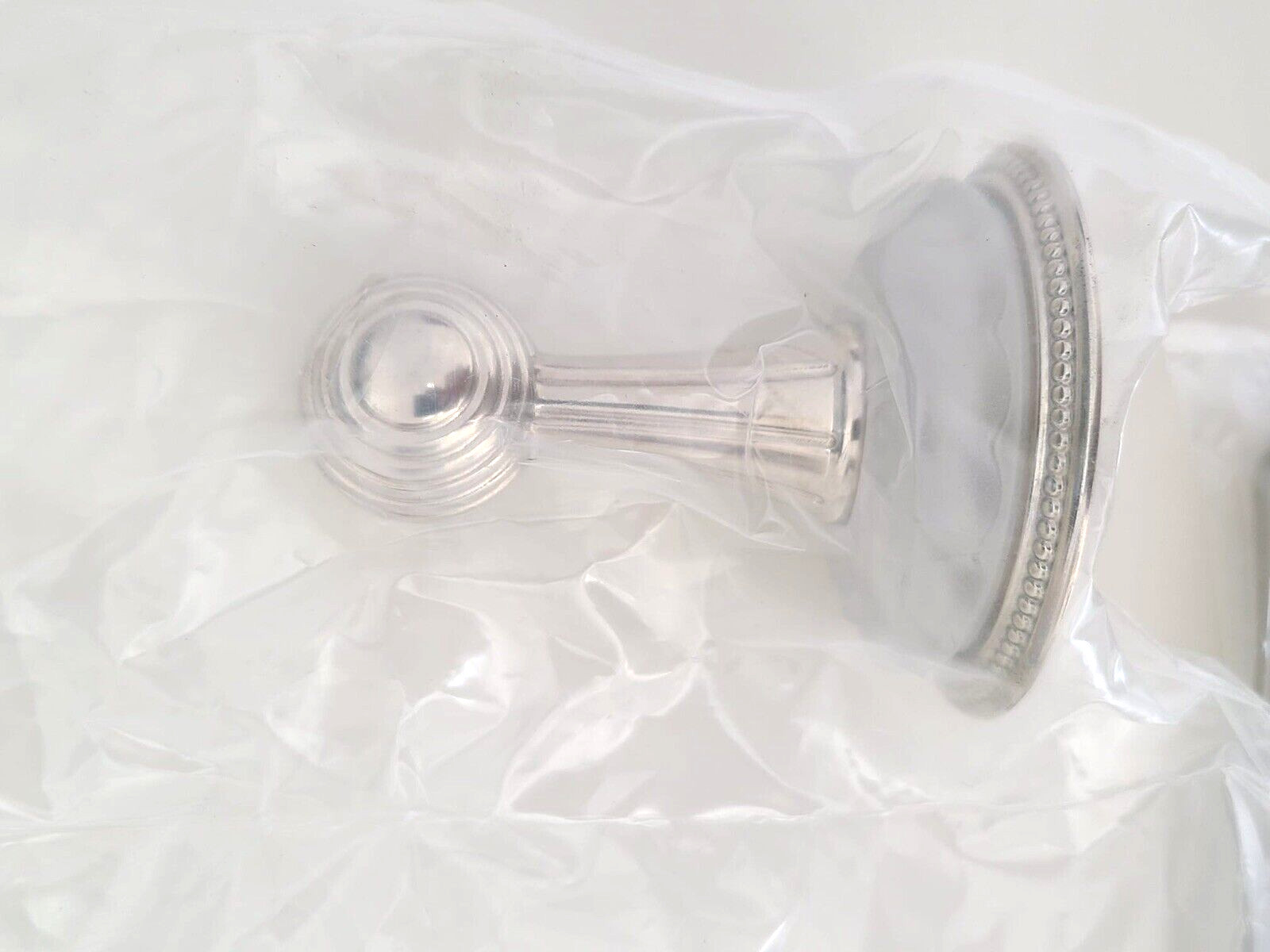 Phylrich Paper Holder Frosted Crystal Polished Nickel KCC50/014