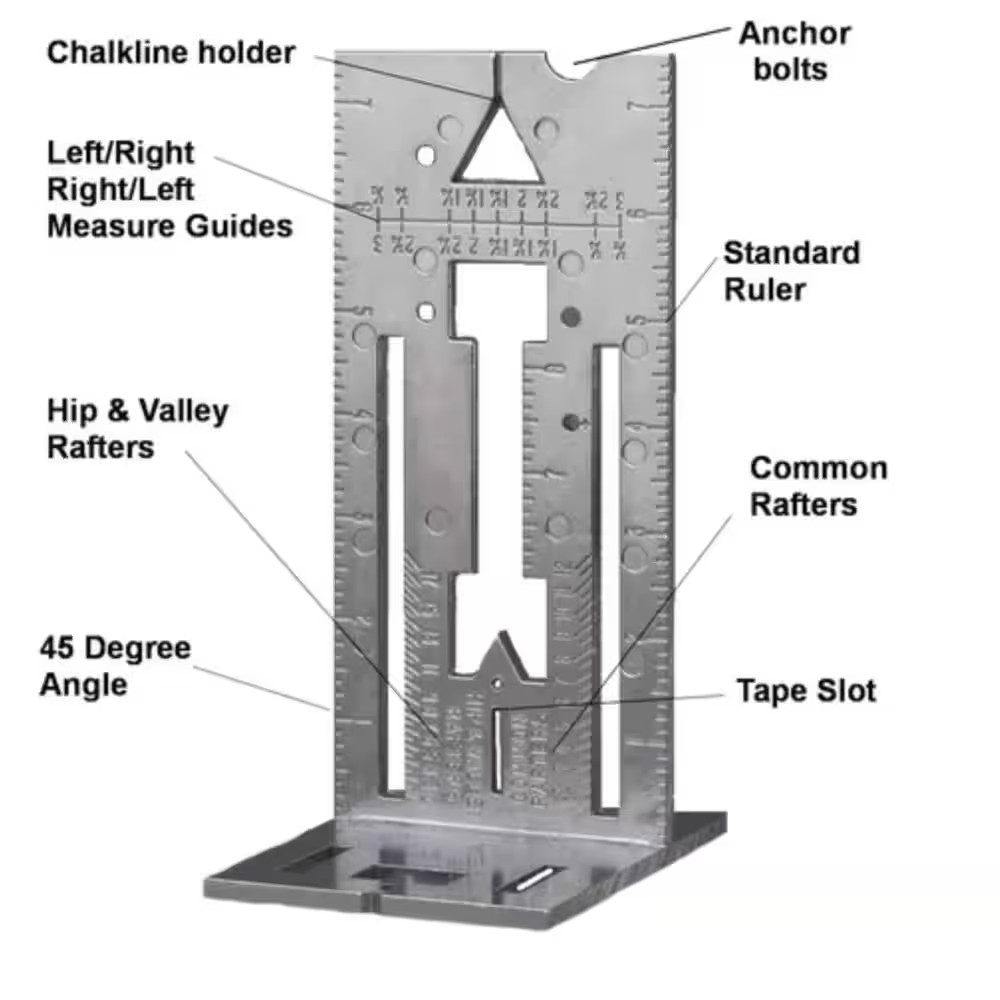 7.5 in Aluminum Universal Square