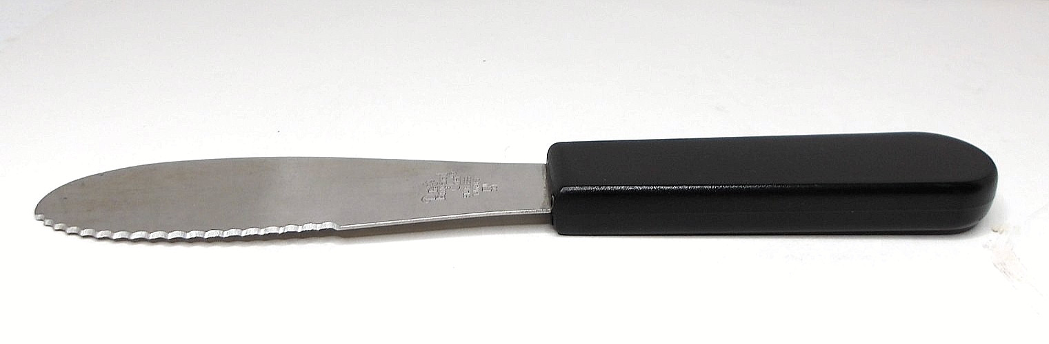 Pampered Chef All-Purpose Spreader, Stainless Steel, Black, 7.5 in #1642