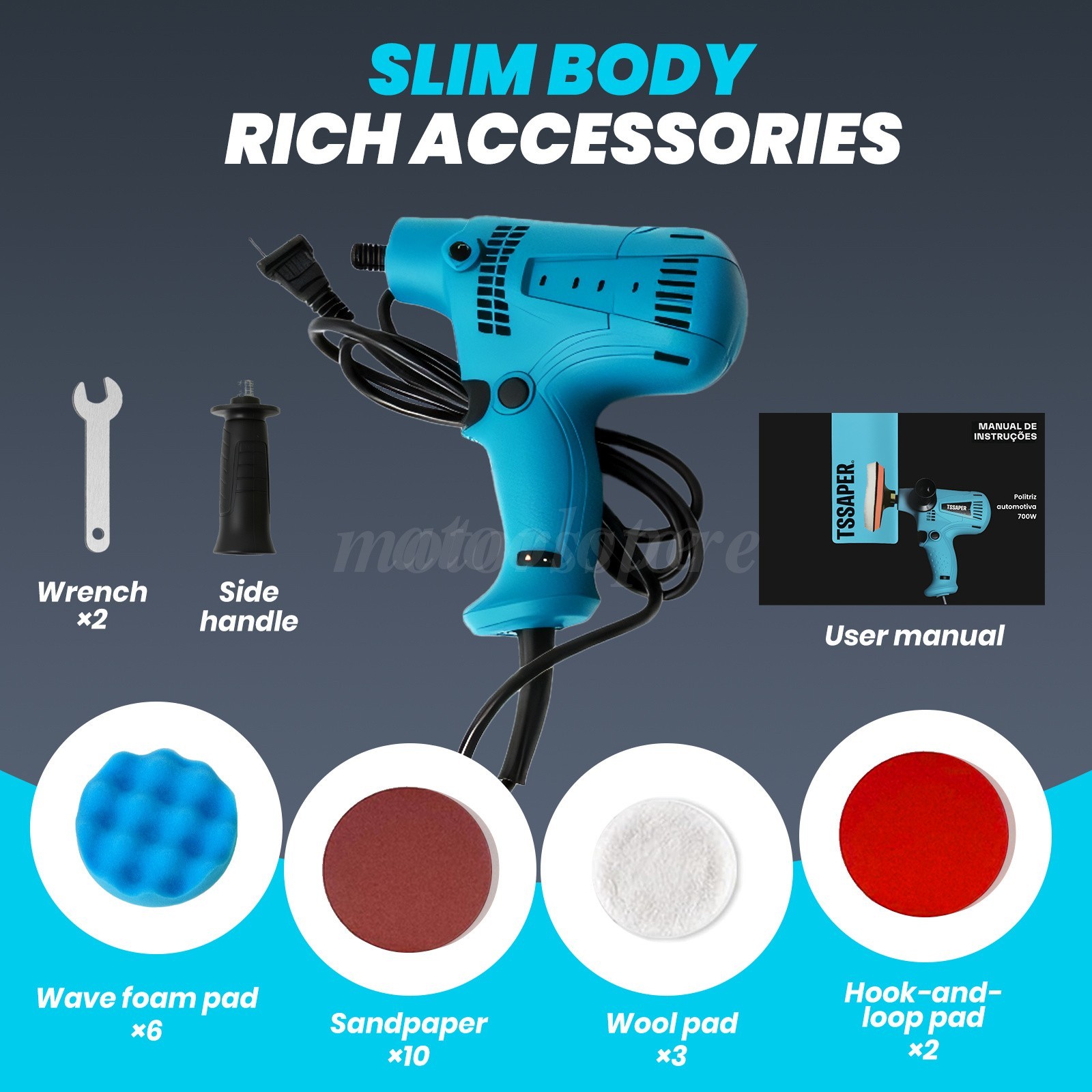 Cordless 4-1/2 Power Angle Grinder for Makita 21V Max Battery Brushless 9000 RPM