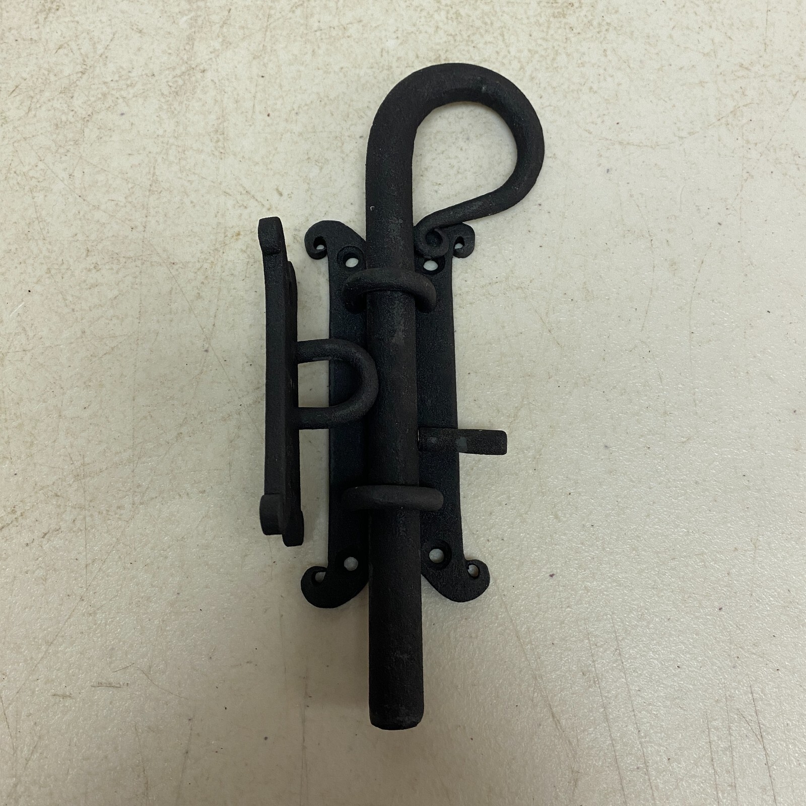 Signature Hardware Decorative Iron Sliding Bolt (MODEL: 060032BPC)