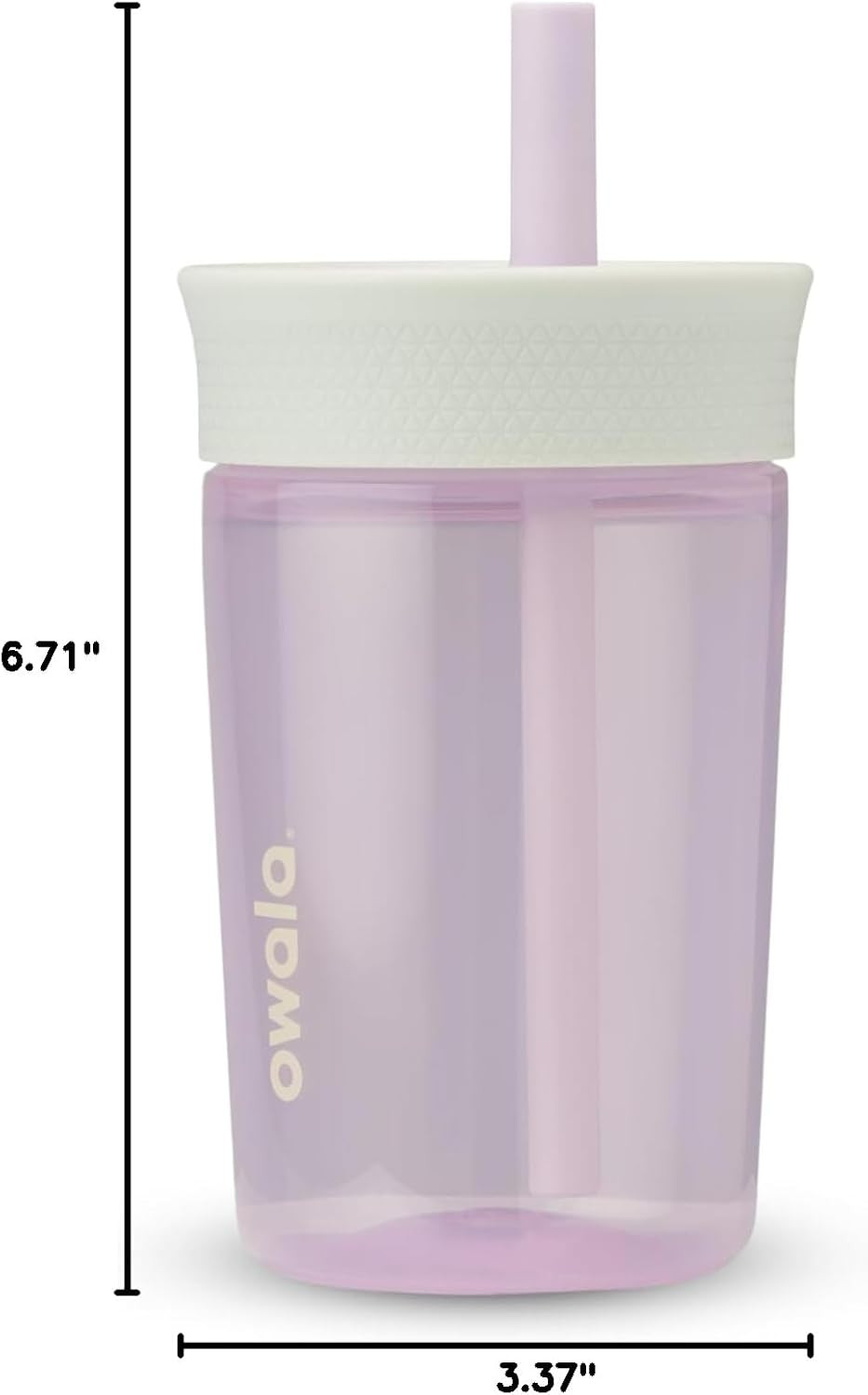 Owala Kids Insulation Bpa-Free Plastic Tumbler with Spill Resistant Flexible Str