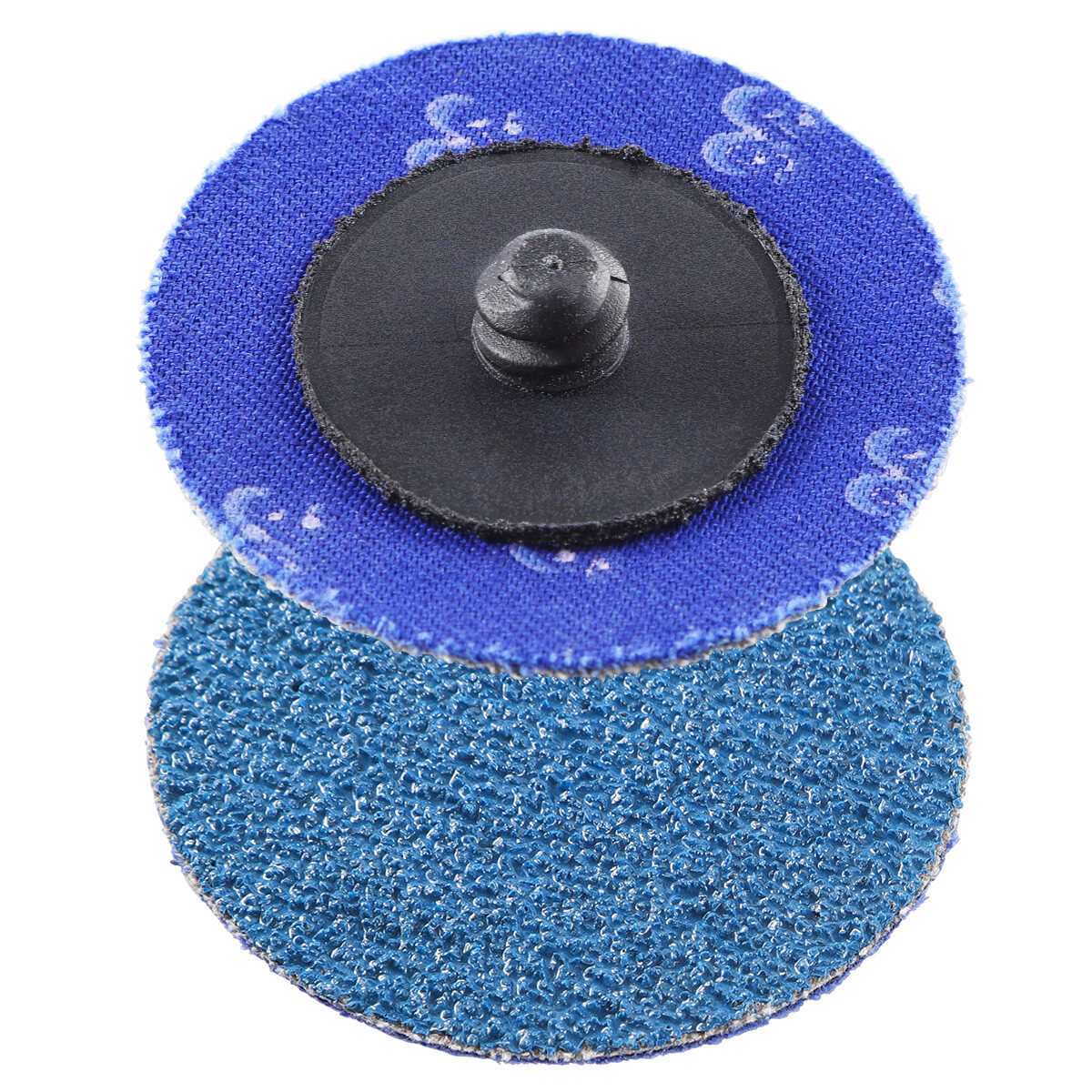 50PCS 2 inch 36 Grit Zirconia Roll Lock Die Grinder Quick Change Sanding Discs
