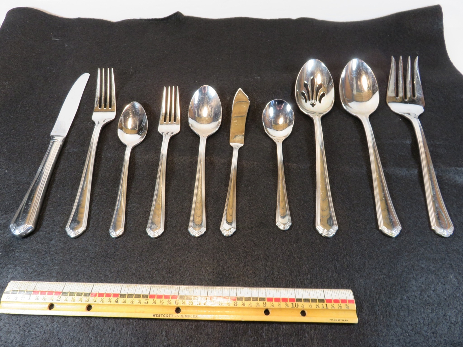Lenox Archway 18/10 Stainless Glossy Knives Forks Spoons Serving Choice