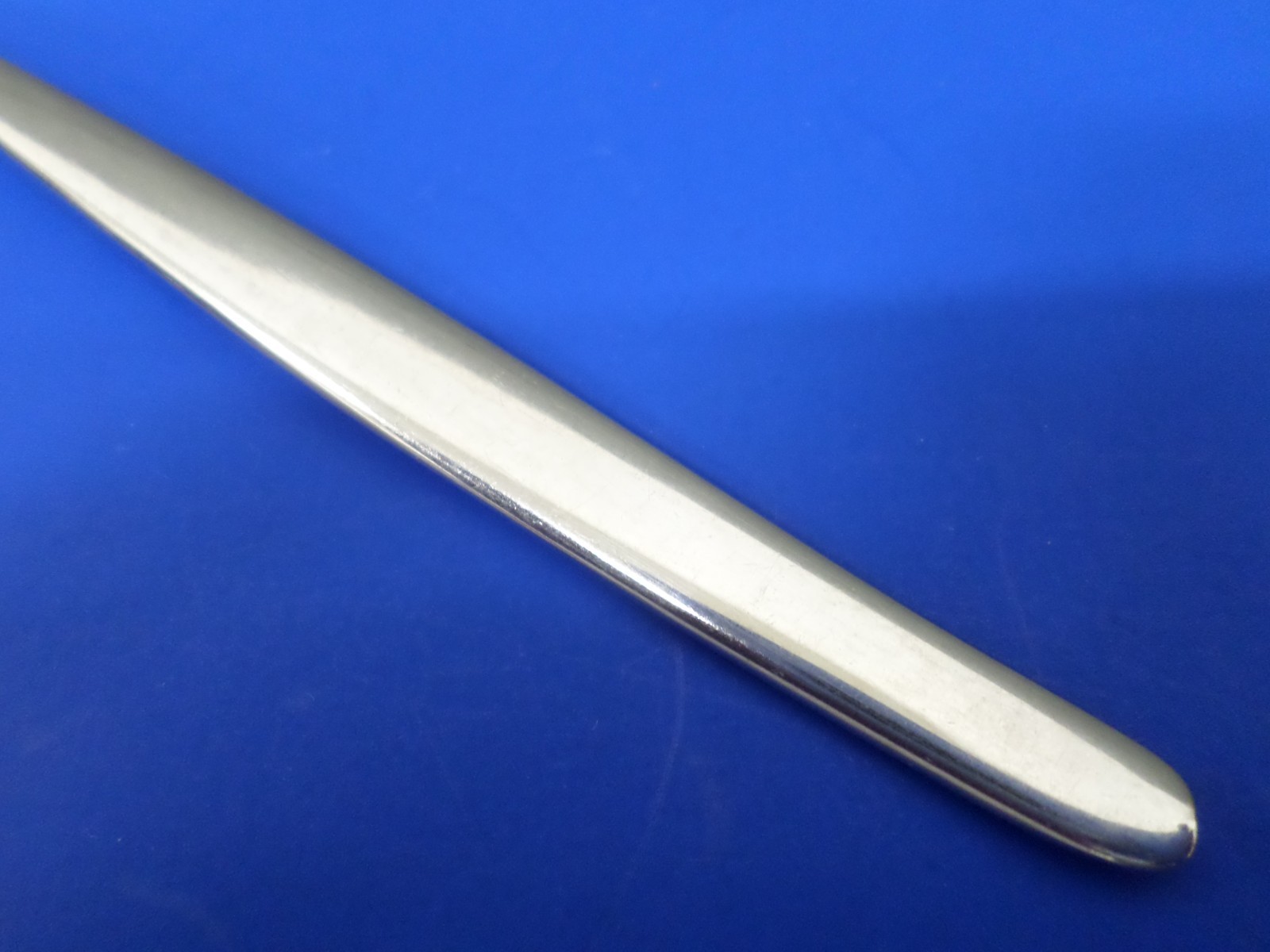7 – Towle VIVA Glossy Slender 18/8 Stainless GERMANY Flatware OVAL SOUP SPOONS