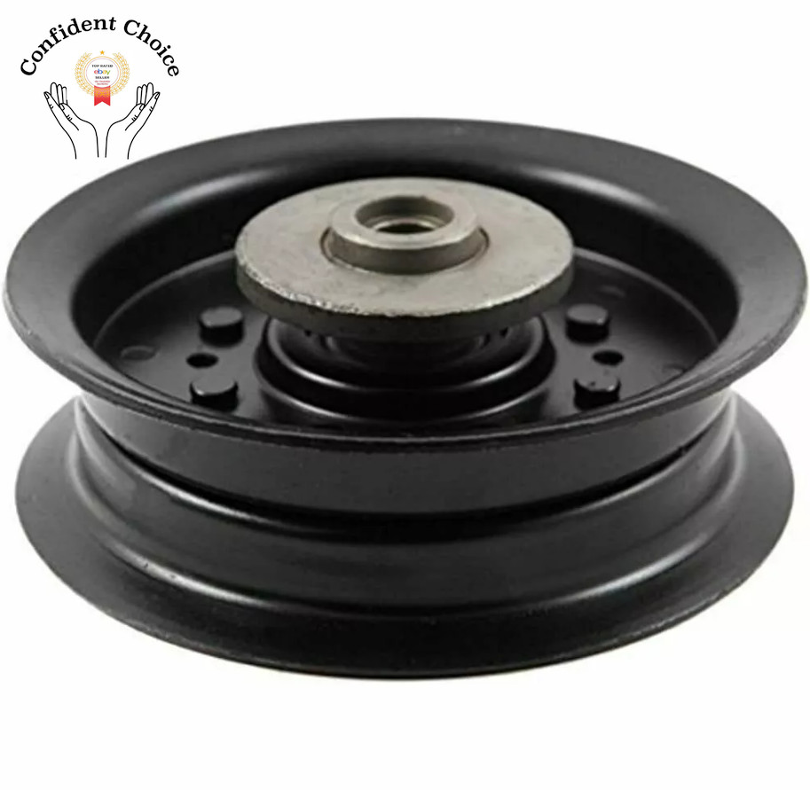 Flat Idler Pulley 54″ for Husqvarna YTH26V54 YTH2754 Z254F Z254I YTH2454 54 Deck