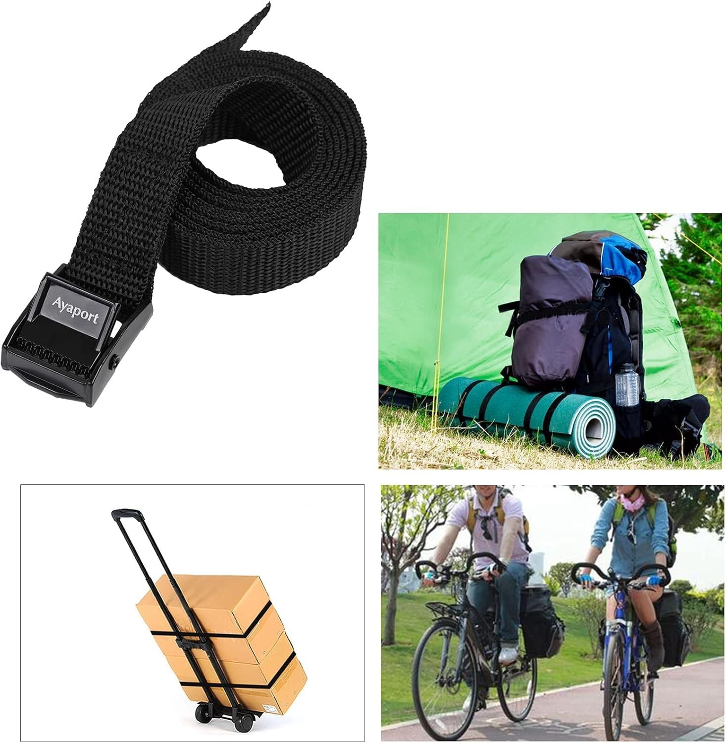 Lightweight 260lbs Capacity Ayaport Adjustable Straps – Perfect for All Loads
