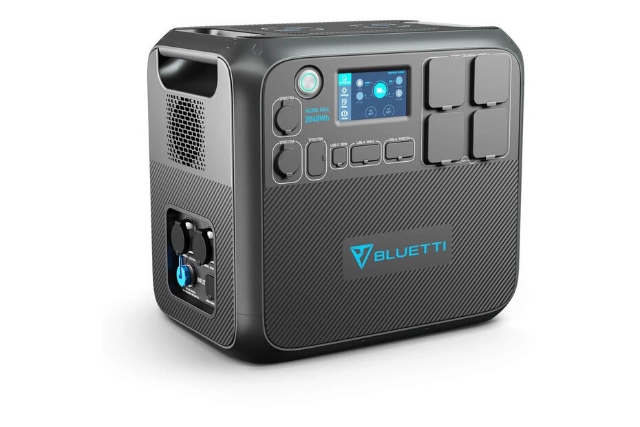 Bluetti AC200MAX 2048Wh LiFePO4 Battery – Solar Generator + B230 Tot 4096 WH