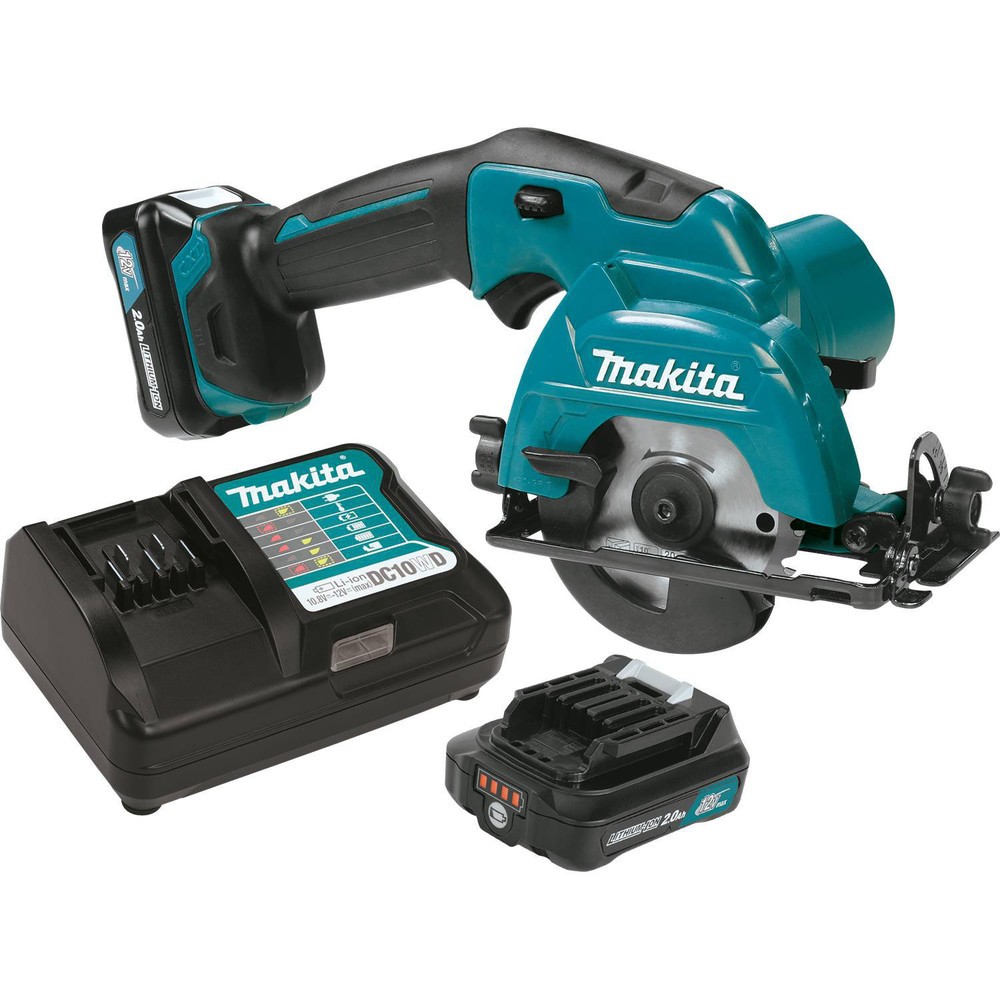 Makita SH02R1-R 12V MAX CXT 3-3/8 in. Circ Saw Kit (2 Ah) Certified Refurbished
