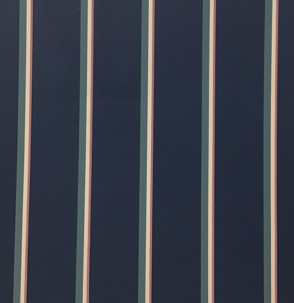 1990s Vintage Wallpaper Sample Muirfield J Ridge Designs Sheridan Stripe 2064