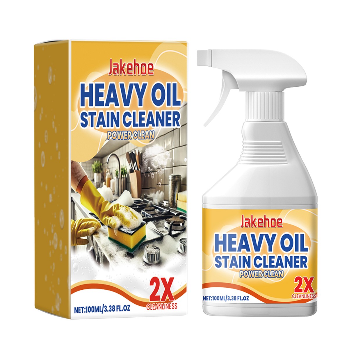 Kitchen Heavy Oil Cleaner, 2025 New All Purpose Kitchen Heavy Oil Cleaning NEW