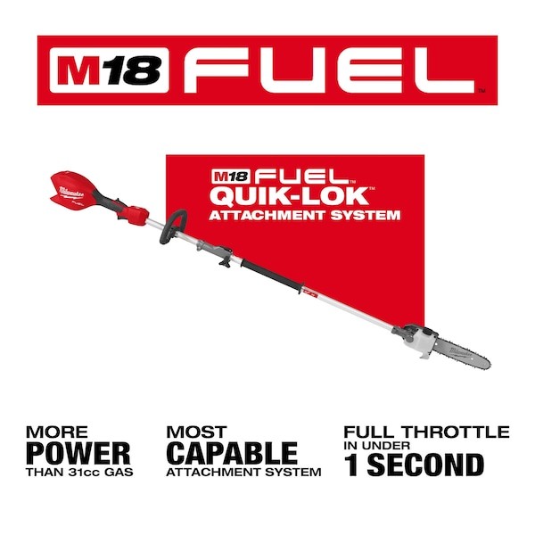Milwaukee Tool 3016-20Ps Battery-Powered Pole Saw,Brushless,18 V