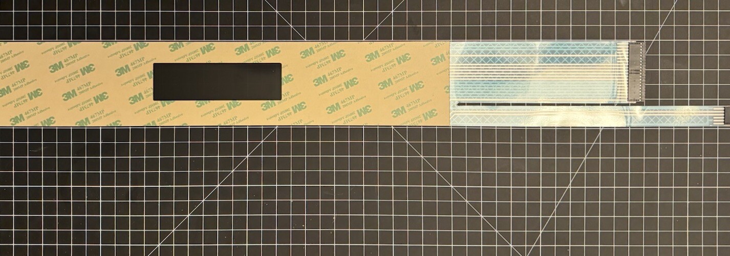 62310 de81-08133a NEW DACOR OVEN TOUCH PANEL INLAY. 1 Year Warranty