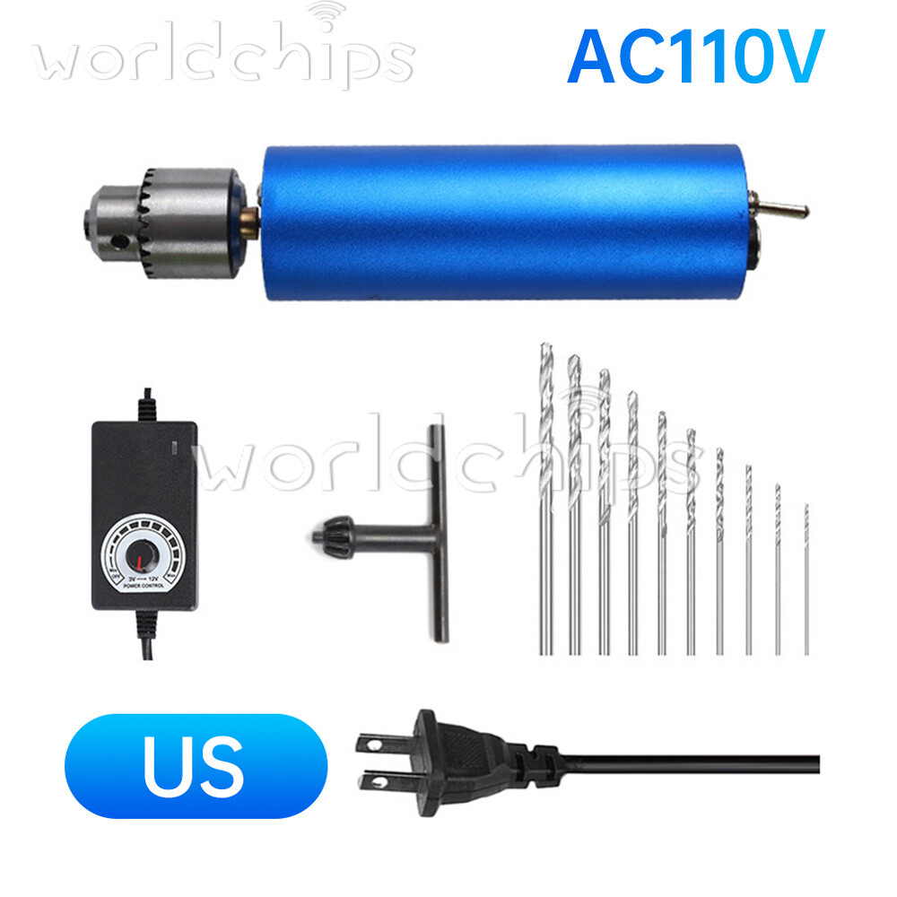 Handheld Mini Metal Electric Grinder Polishing Engraving Stepless Speed Control