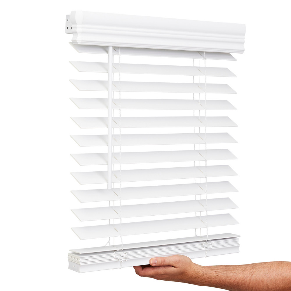 Lotus & Windoware Cordless, 2 Inch Faux Wood Blind, Window Blinds, Blinds & S…