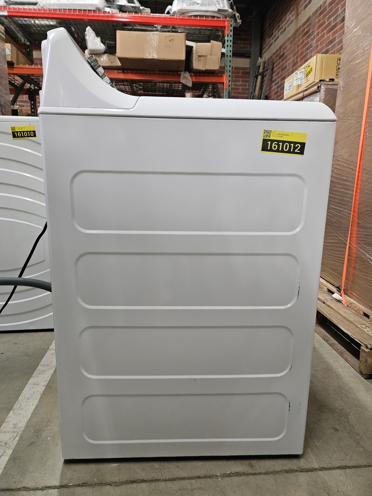 GE GTW538ASWWS 27″ White 4.6 cu. ft. Top-Load Washer NOB #161012