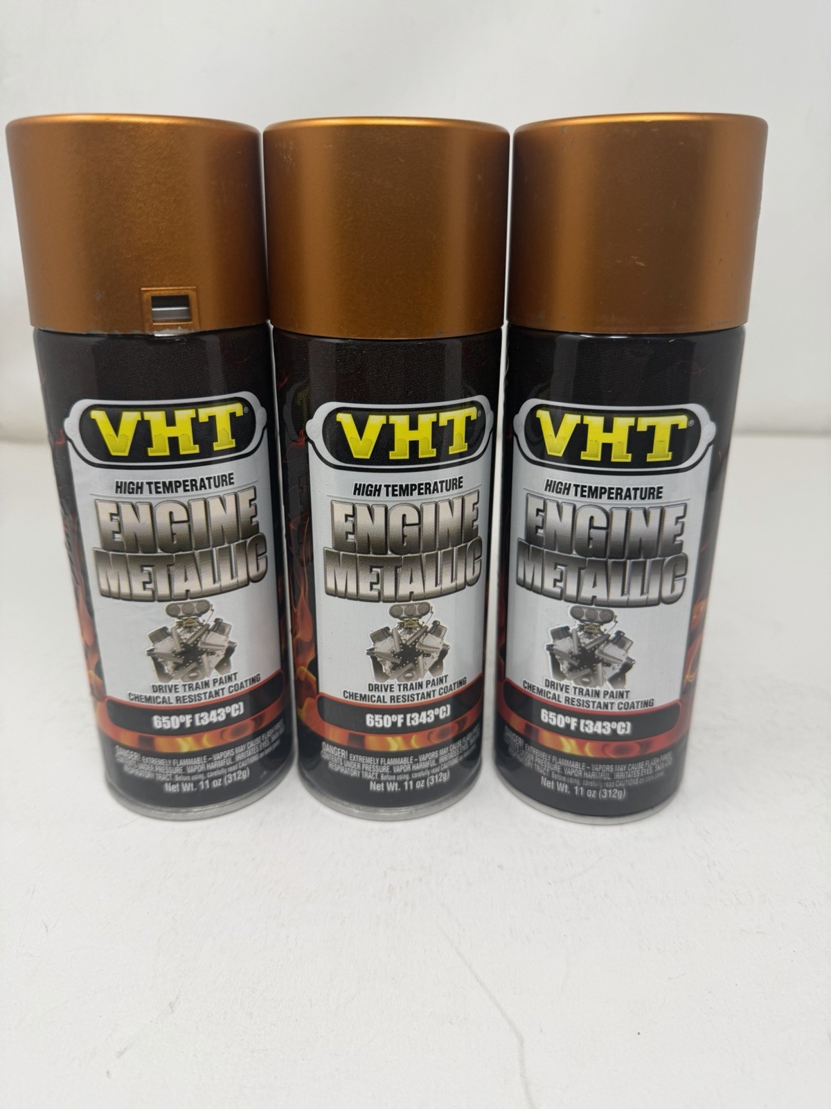 Vht Sp402 Engine Metallic Burnt Copper Paint Can – 11 Oz. ( pack of 3 )