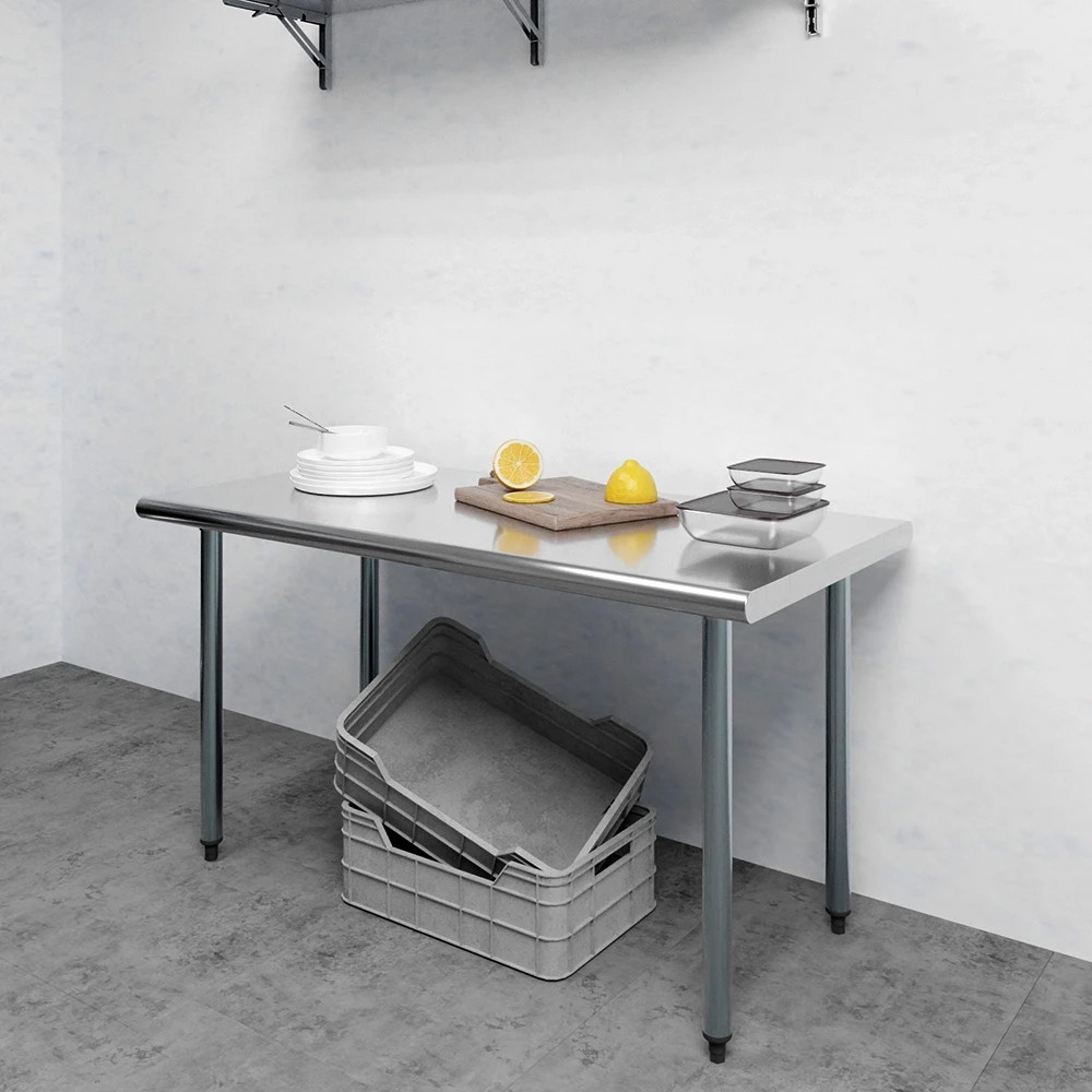 24 in. Galvanized Steel Legs for Work Tables. Set of 6