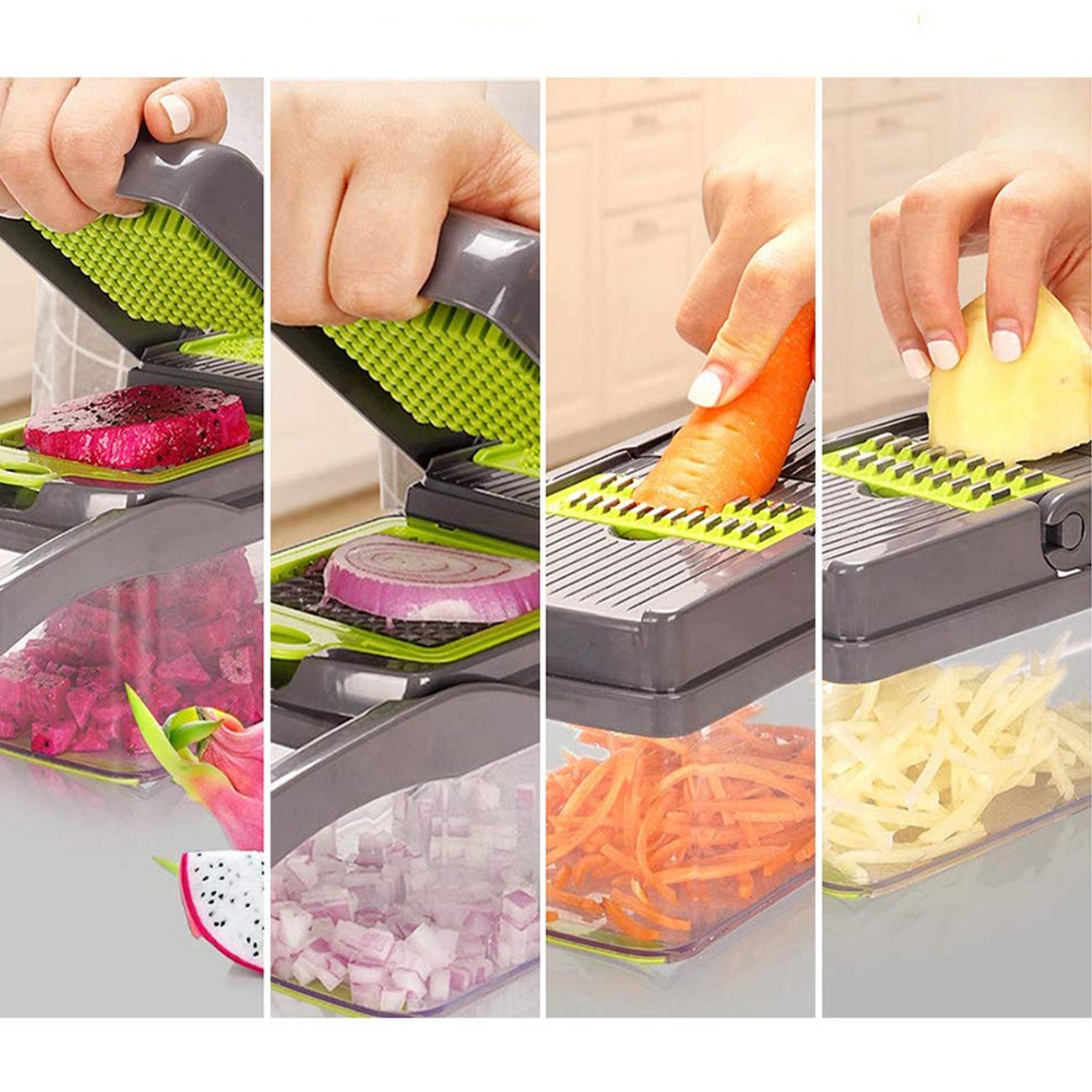 15 in 1 Food Salad Veggie Peelers Slicer Kitchen Vegetable Fruit Chopper Cutter