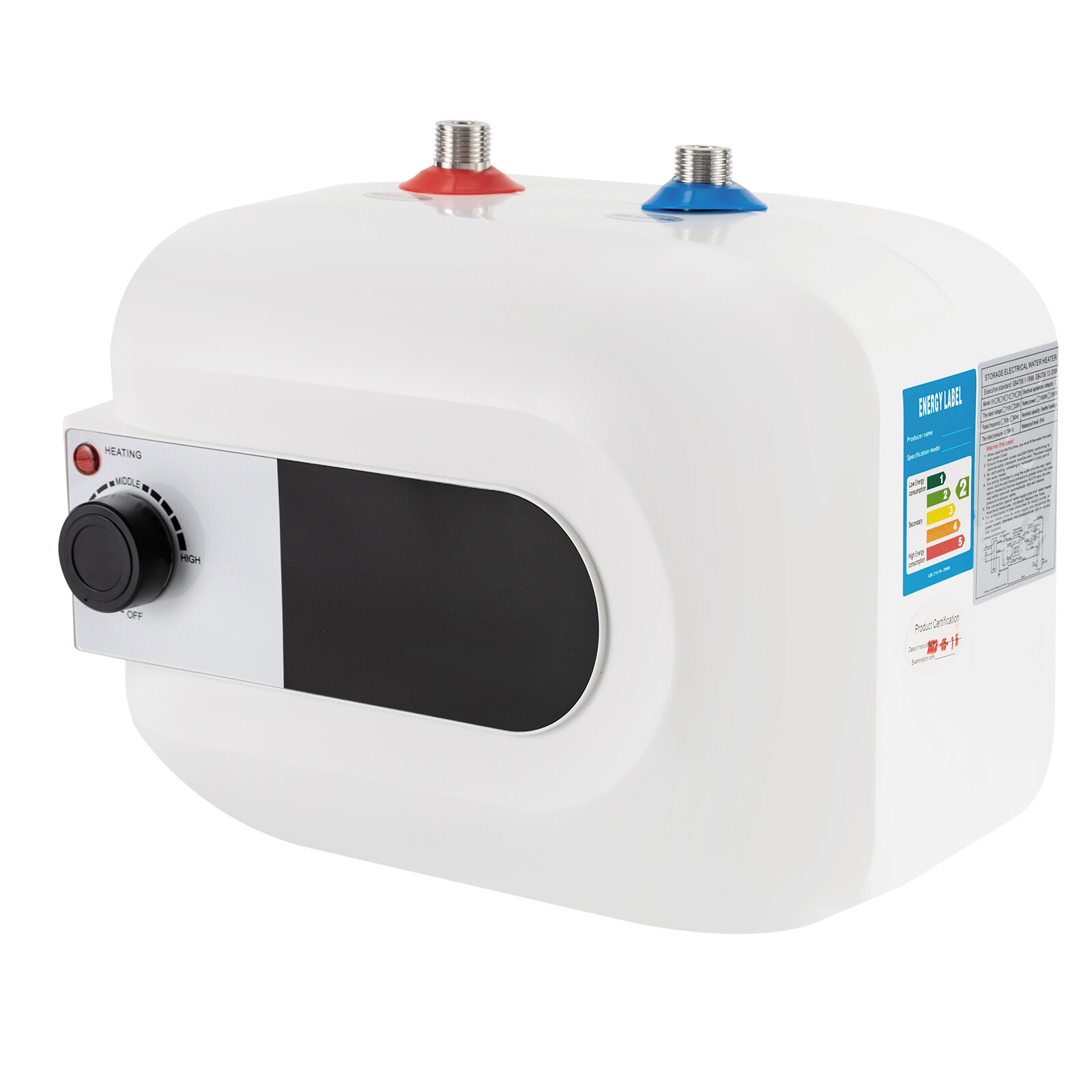 Electric Water Heater Kitchen Instant Hot Water Heater Mini-tank Heater 110v