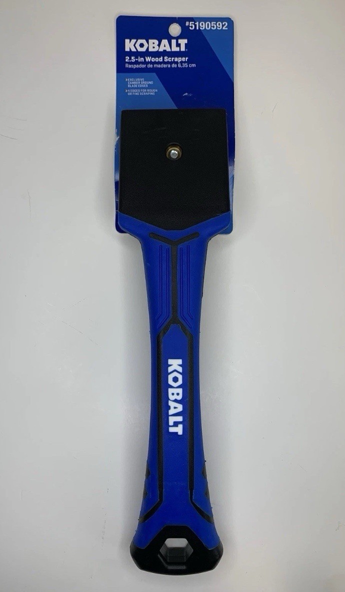 Kobalt 2.5-in Wood Scraper 5190592 with 4 edges exclusive camber ground edges