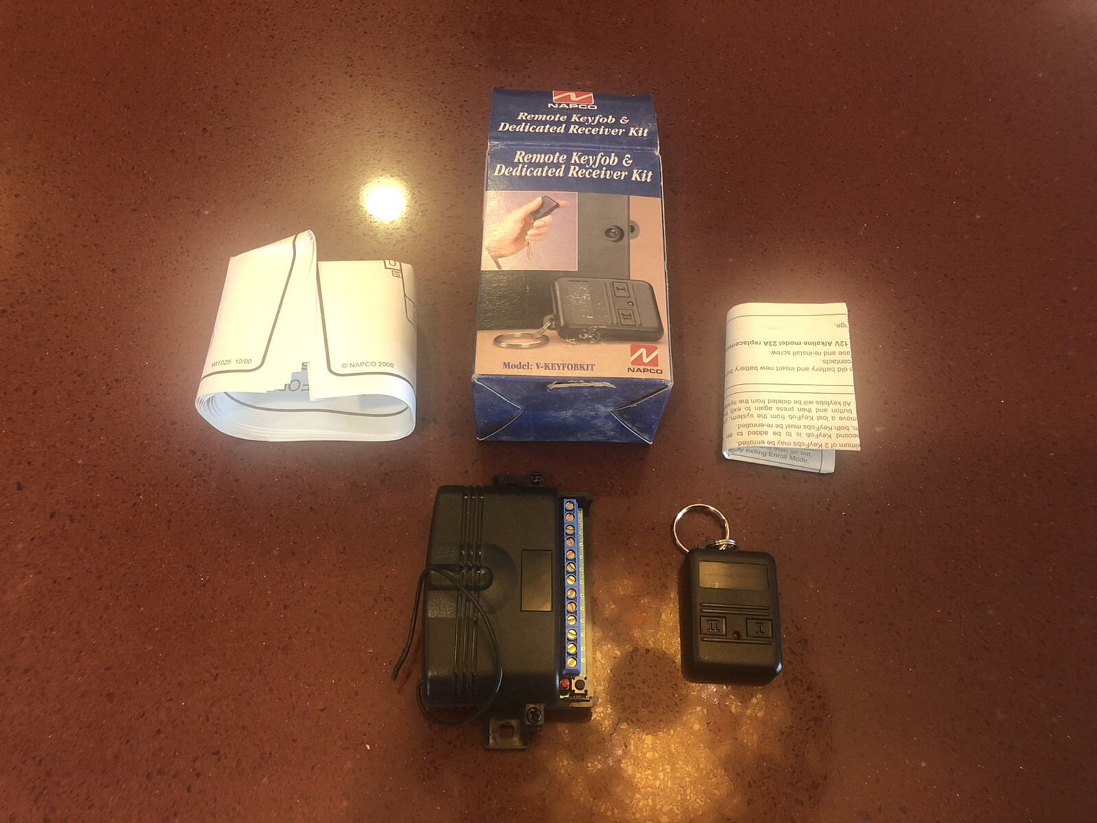 NAPCO GEM-RP3SP 263231DR Gemini Keypad /w V-KEYFOBKIT Remote & NL15DSS Siren