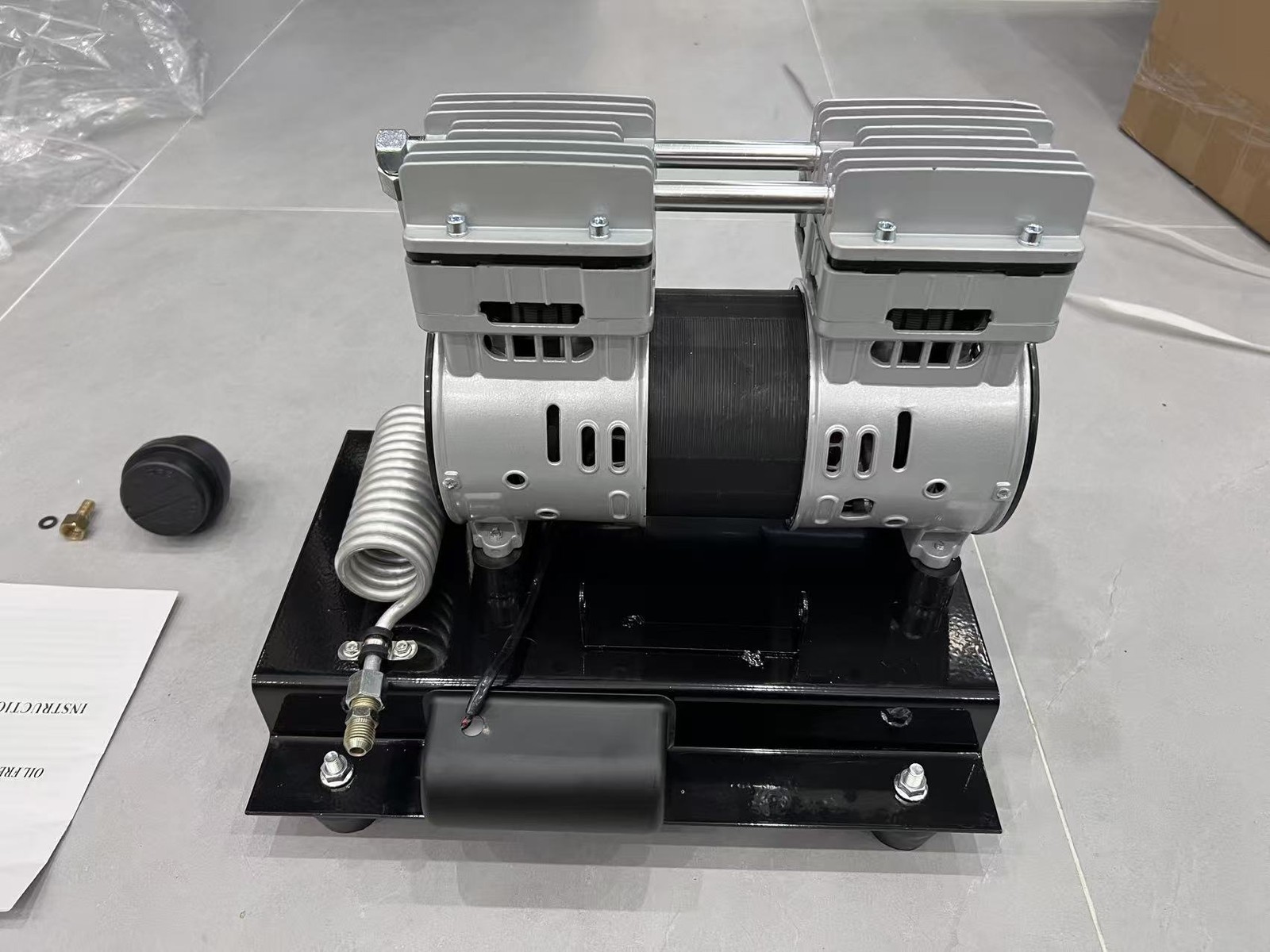 Air Compressor Motor – 2HP 5.2CFM 90PSI Oil Free Max 145PSI Pressure 110V