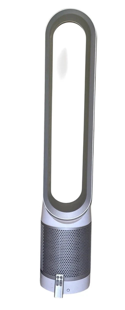 Dyson AM11 Pure Cool Tower Purifier Fan With Remote – White/Silver – Good Filter