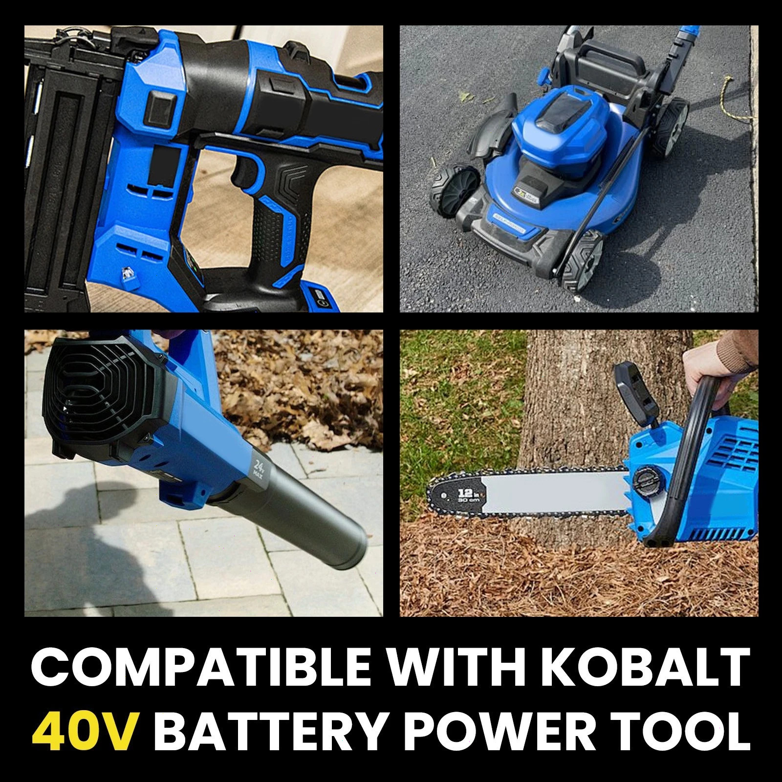 1~2PACK For Kobalt 40v MAX 8.0 Ah Extended Run Li-Ion Battery KB440-03 KB540-06