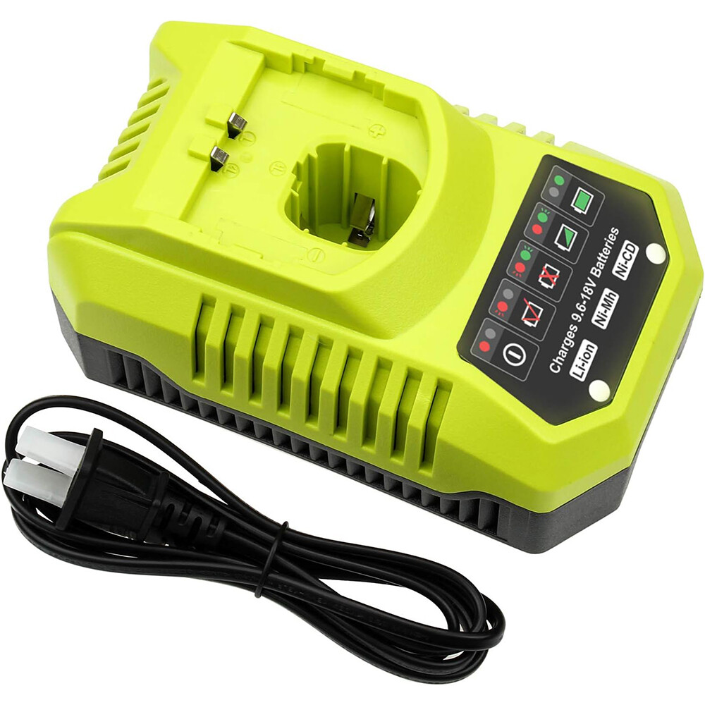 For Ryobi One + 18 Volt P117 18V PCG002 Lithium Ion Battery Charger Li-ion