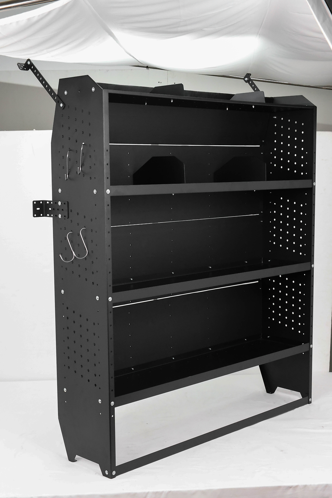 2Cargo Van Shelving Storage for Mid/High Roof Ford Transit 52”W x 60”H x 13”D