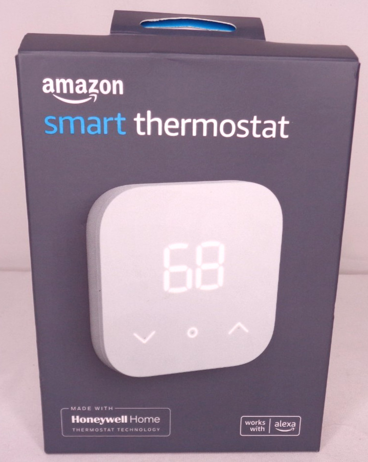 Amazon Smart Thermostat NEW in Open Box S6ED3R Works with Alexa Honeywell Home