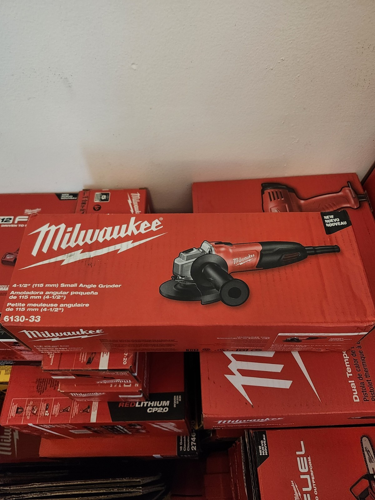 Milwaukee 4-1/2 in Corded Electric Angle Grinder Rotary/Circular 6130-33