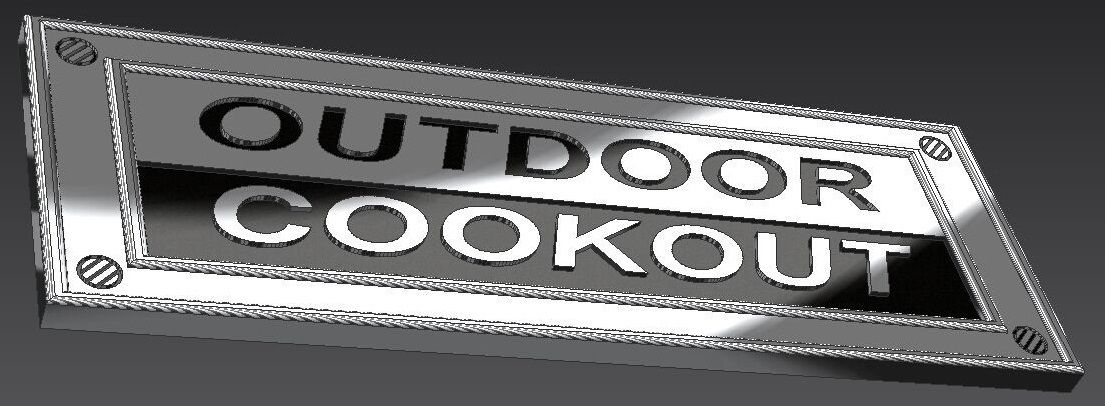 26″ DOUBLE WALLED ACCESS DOOR 16 GAUGE OUTDOOR BBQ 304 STAINLESS STEEL BEST QUAL