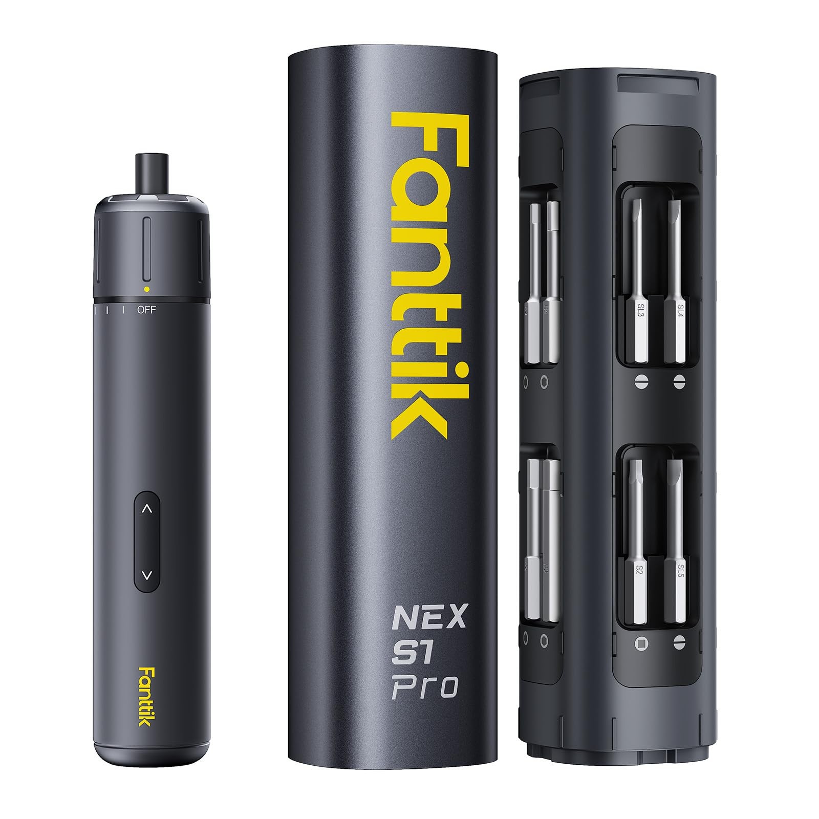 Fanttik S1 Pro Electric Screwdriver, Power Screwdriver with16 S2 Steel Bits,…