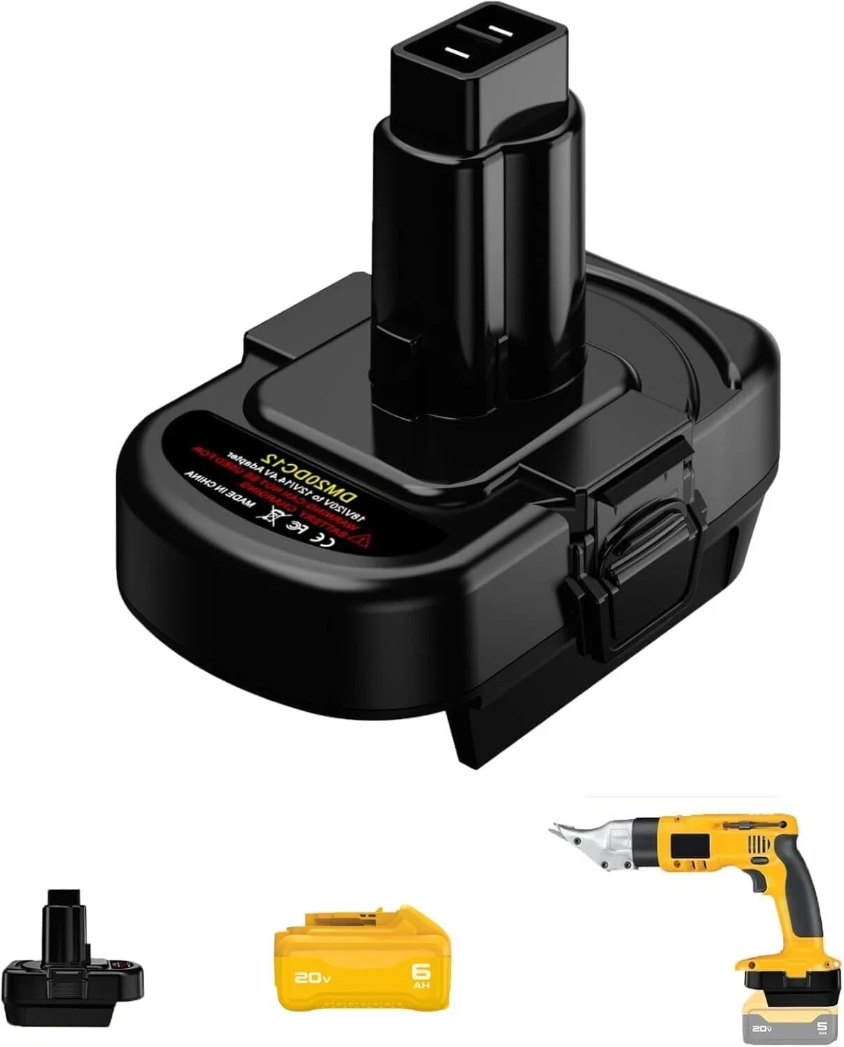 for DeWalt 20V to 12V Tools Battery Adapter (for DeWalt 20V to 12V 14.4V 9.6V…