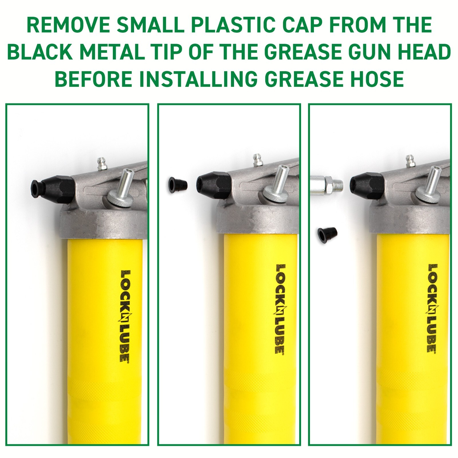 LockNLube Professional Pistol-Grip Grease Gun
