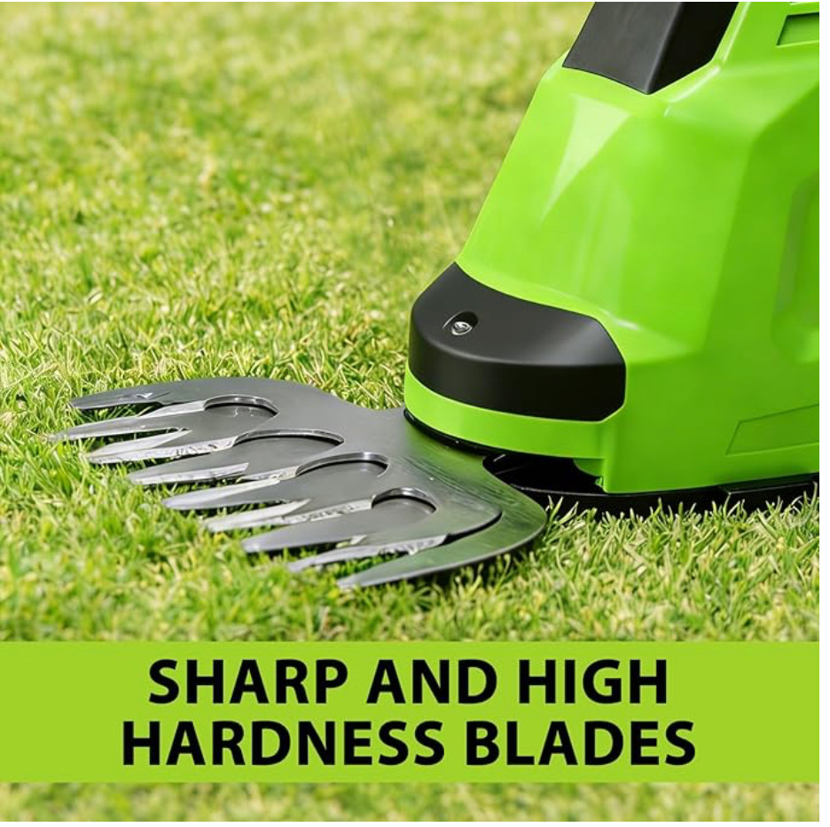 Grass Trimmer Electric Hedge Trimmer, Cordless Grass Shear and Shrubbery Trimmer