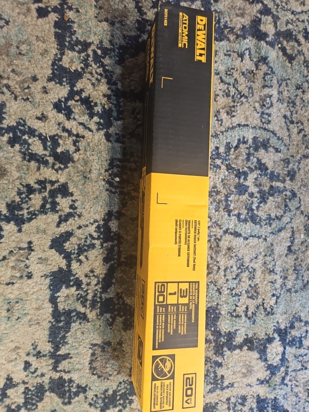 Brand New DCF514EB DEWALT Extended Reach Ratchet (Tool Only) New Sealed