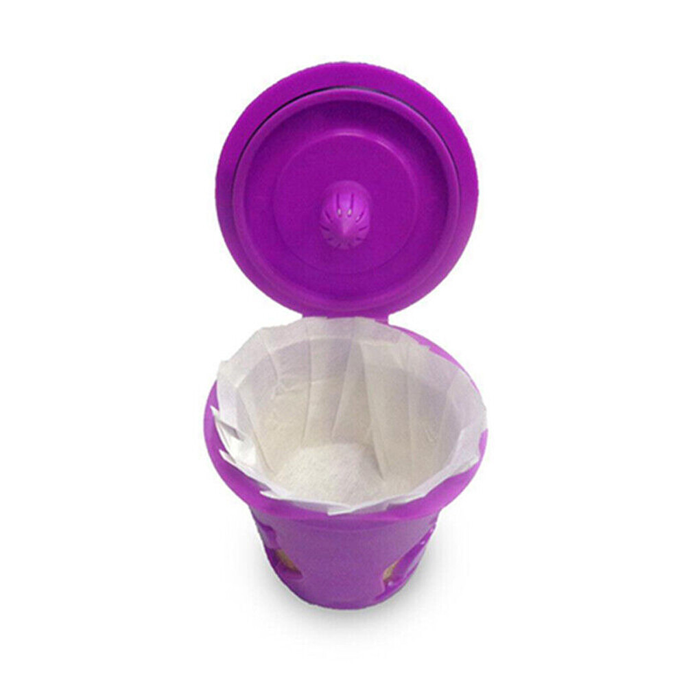 100/200/300 Disposable Paper Filter Cups for Reusable Coffee Pods Keurig K-Cup